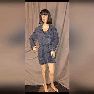 PRETTY JEANS /LIGHTWEIGHT DENIM JACKET / SIZE : JUNIORS XL